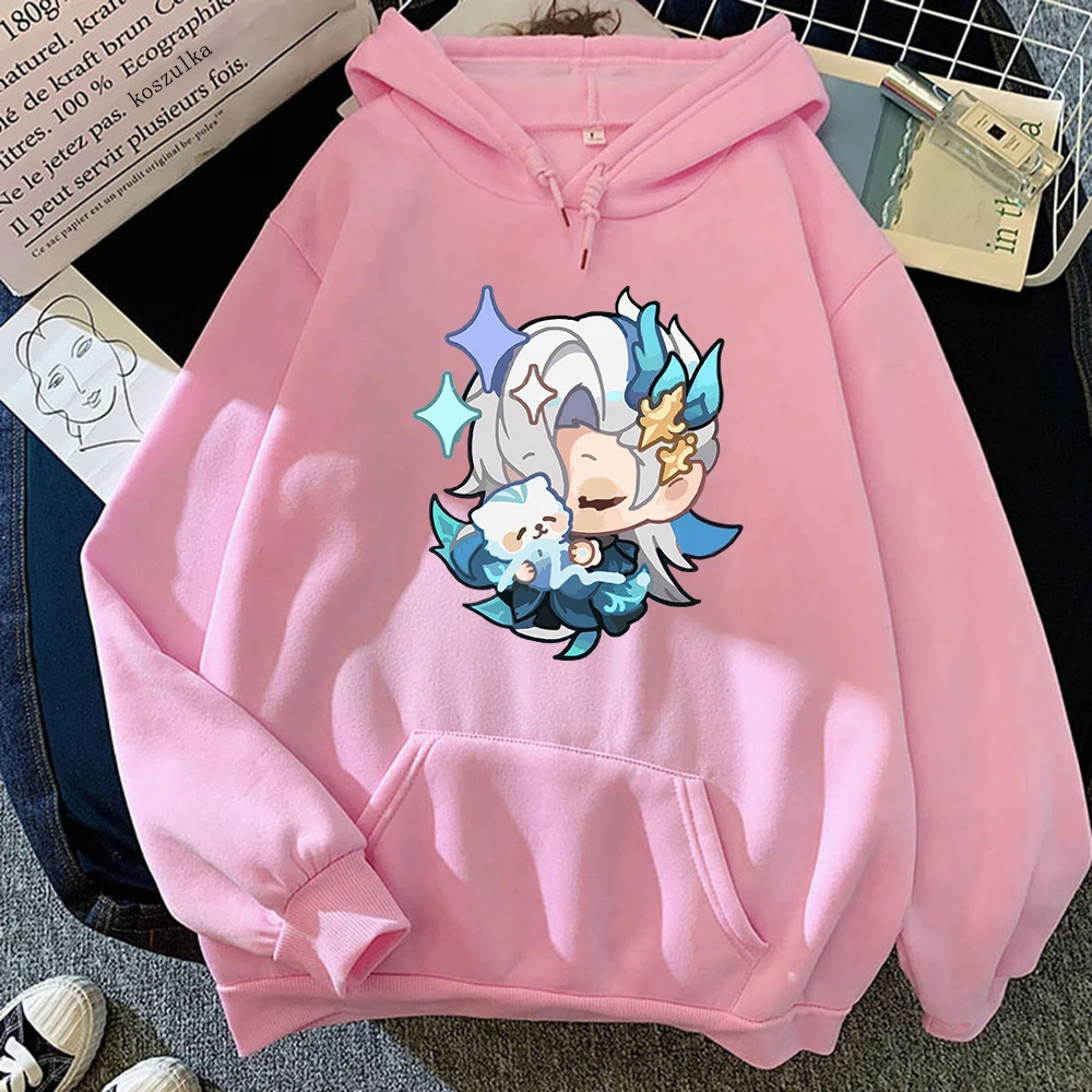 Winter Clothing Aesthetic - เสื้อฮู้ดอนิเมะ Genshin Impact นูวิลเล็ต ปี 2025