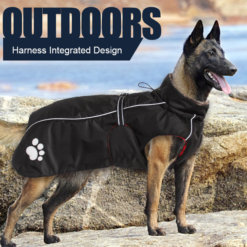 Quality Winter Clothing Jacket - คุณภาพสูง5XL เสื้อผ้าสุนัขขนาดใหญ่ฤดูหนาว Warm Windproof เสื้อกันหนาวสุนัขสุนัขสัตว์เลี้ยงเสื้อผ้า Dropship
