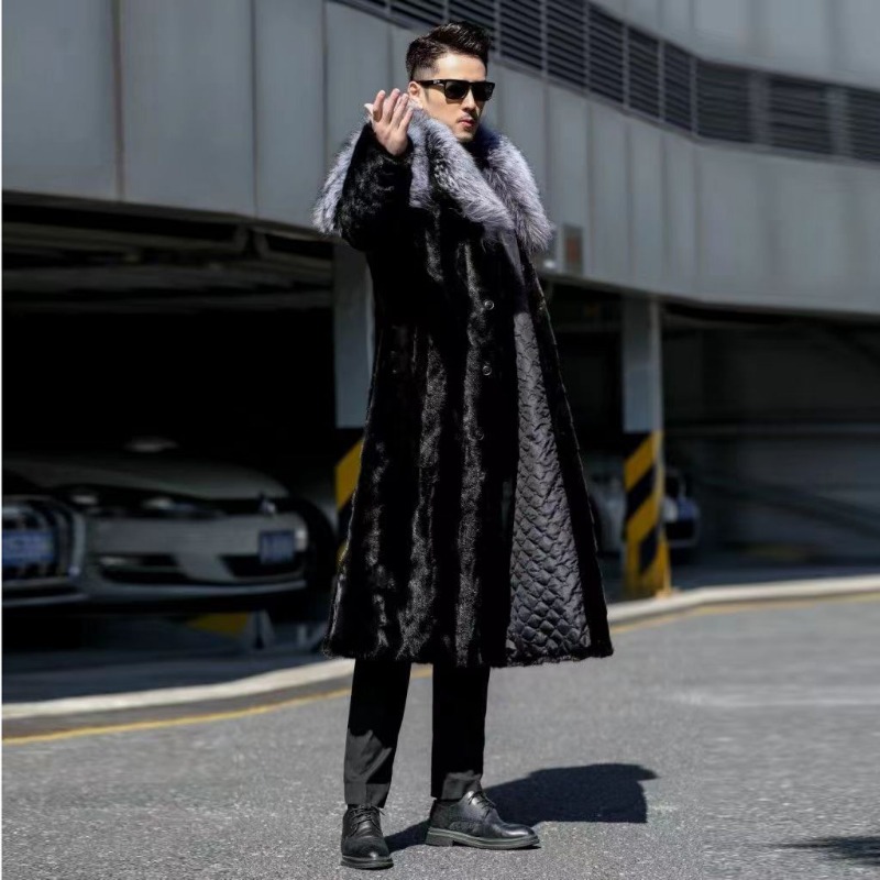 ผู้ชาย Faux Mink Coat ฤดูหนาวเ - Winter Clothing Brand บทวิจารณ์และราคา