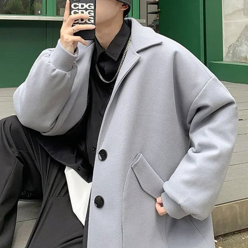 เสื้อโค้ทขนสัตว์สีพื้นสไตล์เกา - Winter Clothing Taiwan บทวิจารณ์และราคา