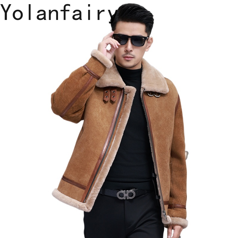 YOLANFAIRY เสื้อแจ็คเก็ตหนังแก - Quality Winter Clothing Jacket บทวิจารณ์และราคา
