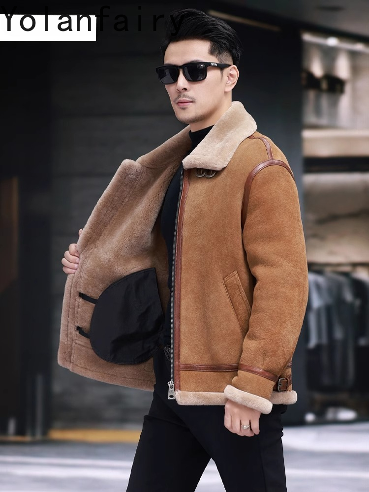 YOLANFAIRY เสื้อแจ็คเก็ตหนังแก - Quality Winter Clothing Jacket บทวิจารณ์และราคา