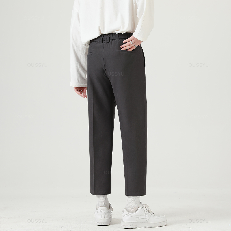 กางเกงสูทผู้ชายทรงเรียบหรู สไต - Winter Clothing Brand บทวิจารณ์และราคา