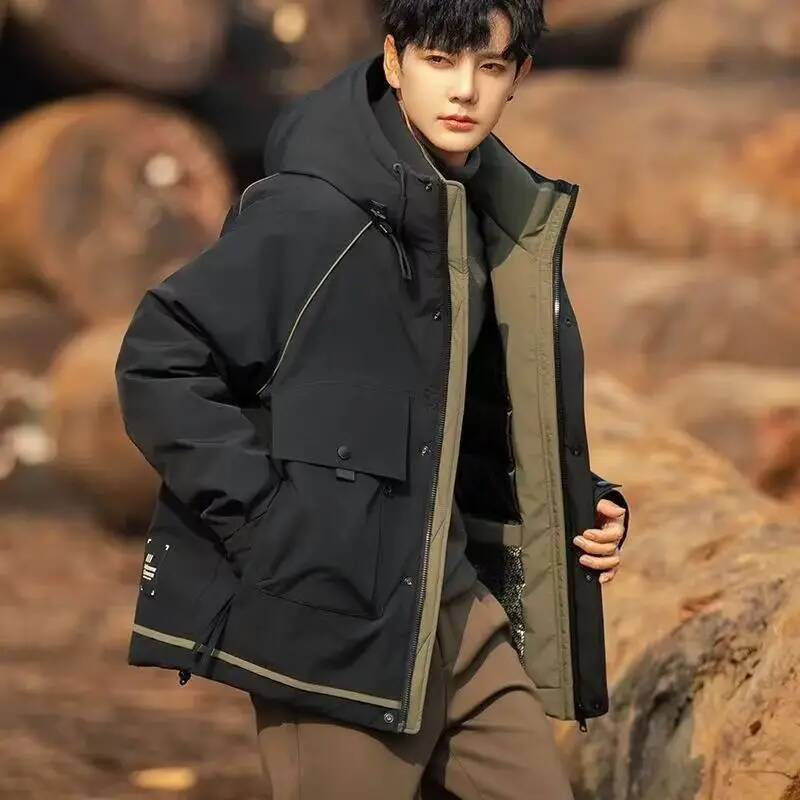 เสื้อแจ็คเก็ตดาวน์บุขนเป็ดสำหร - Winter Clothing Taiwan บทวิจารณ์และราคา
