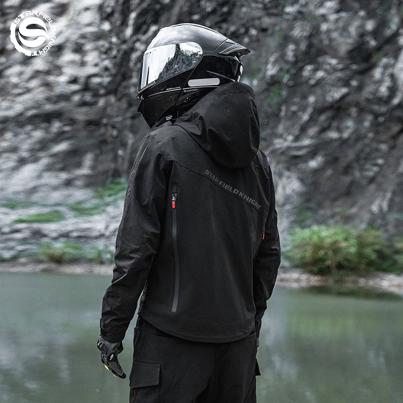 เสื้อแจ็คเก็ตมอเตอร์ไซค์สีดำ S - Quality Winter Clothing Jacket บทวิจารณ์และราคา