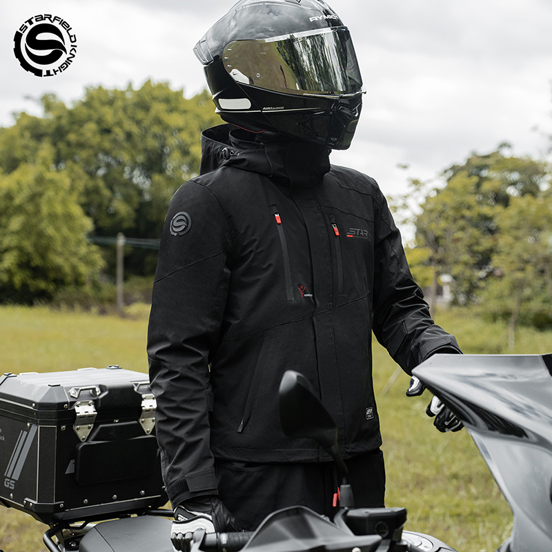 เสื้อแจ็คเก็ตมอเตอร์ไซค์สีดำ S - Quality Winter Clothing Jacket บทวิจารณ์และราคา