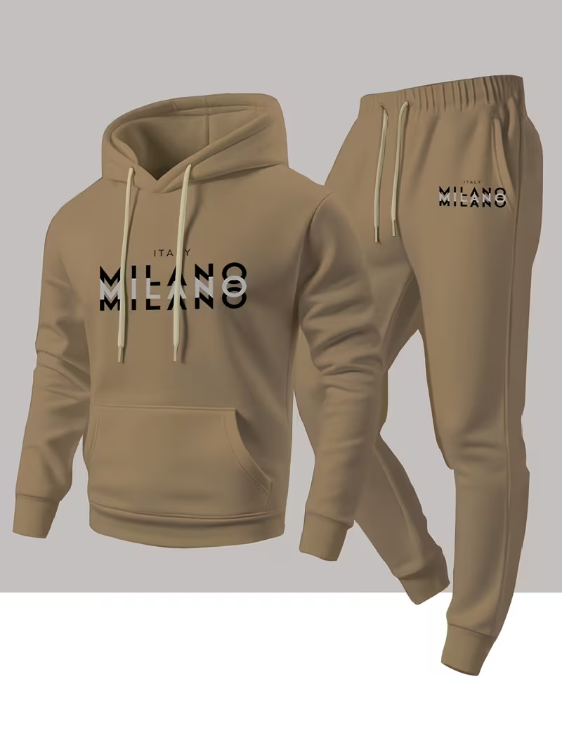 ชุดเซ็ตฮู้ดดี้แฟชั่นผู้ชายขายด - Winter Clothing Outdoor บทวิจารณ์และราคา
