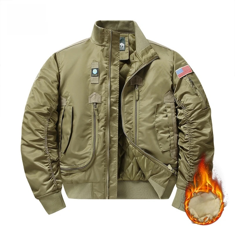 ฤดูหนาว MA1 เสื้อแจ็คเก็ตบอมเบ - Winter Clothing Taiwan บทวิจารณ์และราคา