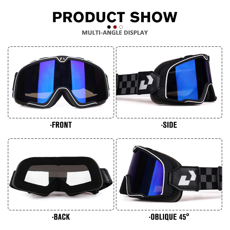 กระจกบังลมหนังสำหรับจักรยานแว่ - Snow Goggle Uv บทวิจารณ์และราคา