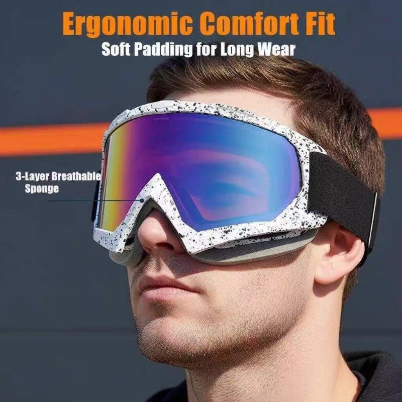 แว่นตาสำหรับหมวกกันน็อคขนาดใหญ - Snow Goggle Uv บทวิจารณ์และราคา