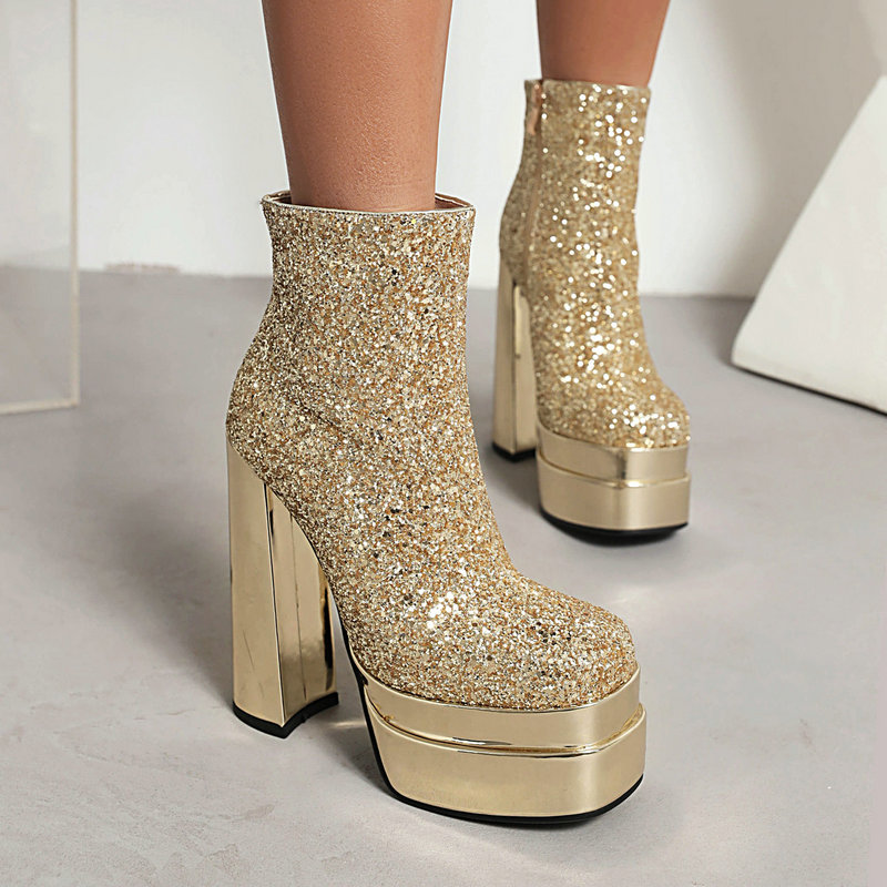 Glitter Bling Bling Golden Sil - Winter Cloth บทวิจารณ์และราคา