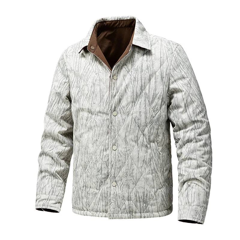 เสื้อแจ็คเก็ตผู้ชายไซส์ใหญ่สไต - Winter Clothing Taiwan บทวิจารณ์และราคา