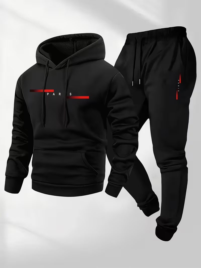 ชุดเซ็ตฮู้ดดี้และกางเกงขายาวพิ - Winter Clothing Outdoor บทวิจารณ์และราคา