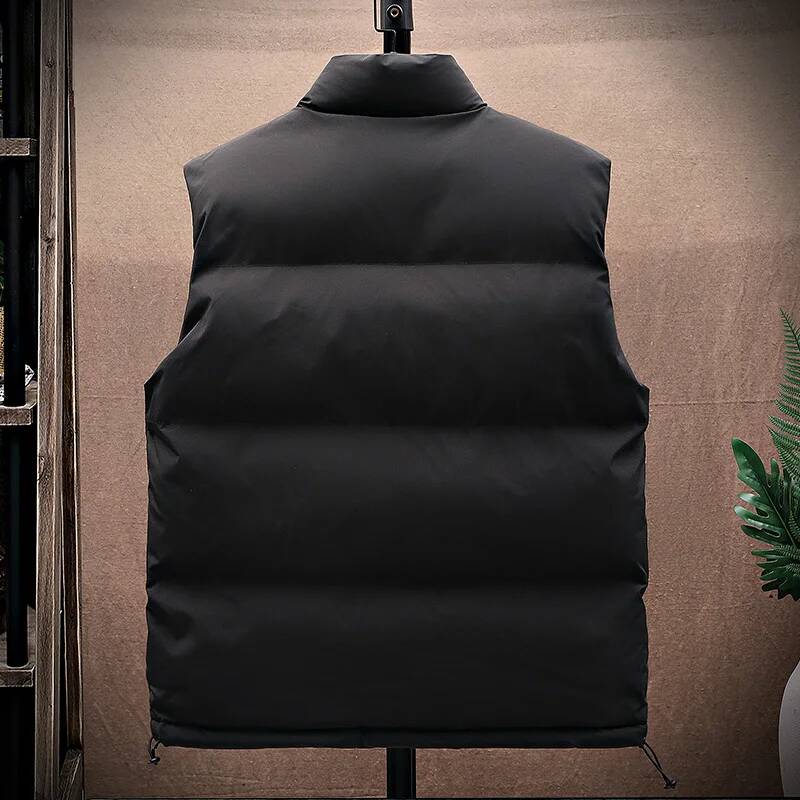 เสื้อกั๊กผู้ชายผ้าฝ้ายแบบพองตั - Winter Clothing Taiwan บทวิจารณ์และราคา