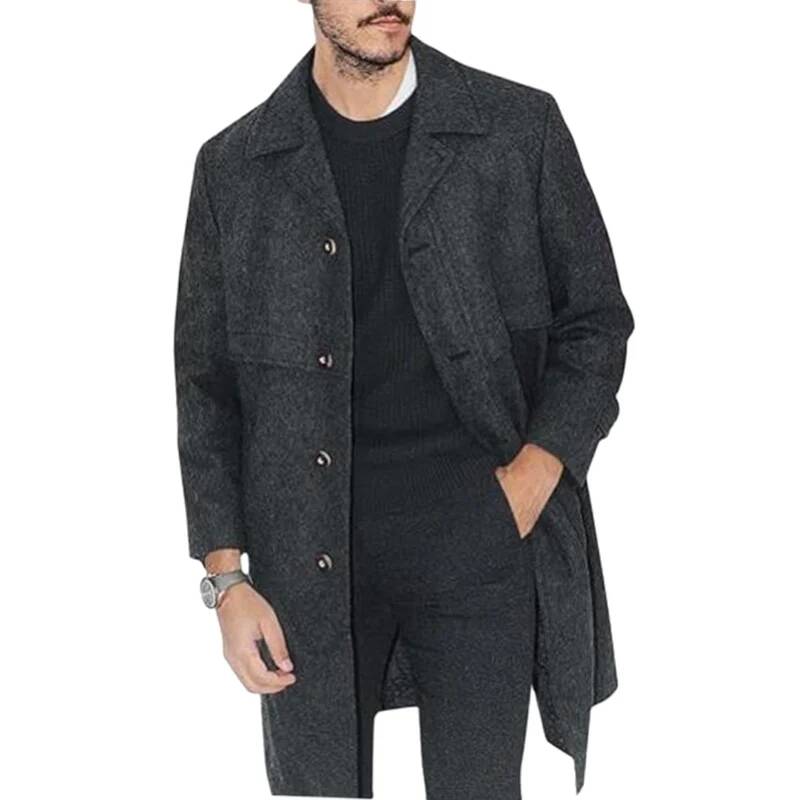 เสื้อโค้ทผู้ชายแบบมีปก สไตล์ลำ - Winter Clothing Taiwan บทวิจารณ์และราคา